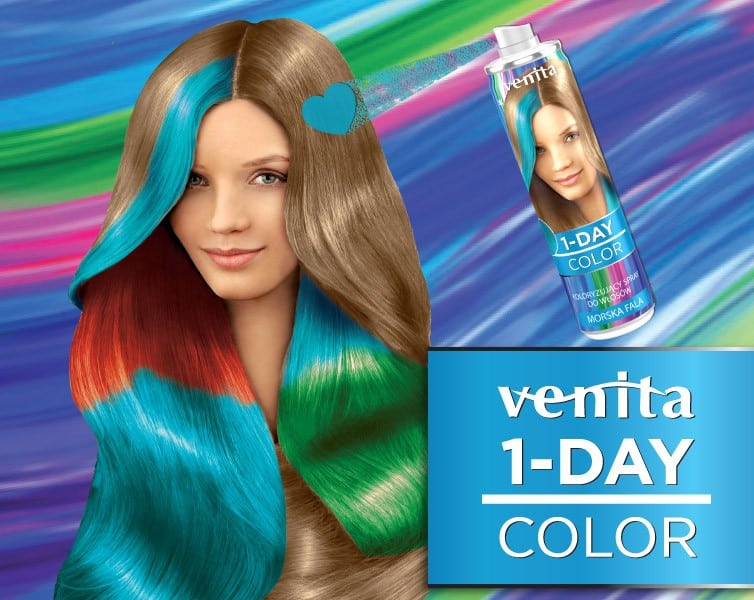 spray koloryzujący do włosów